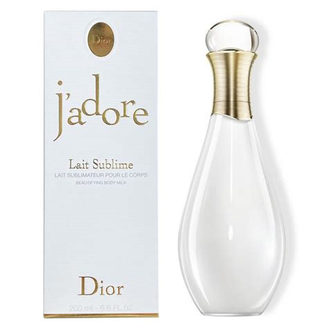 dior j'adore lait sublime body milk 200ml|j'adore lait sublime.